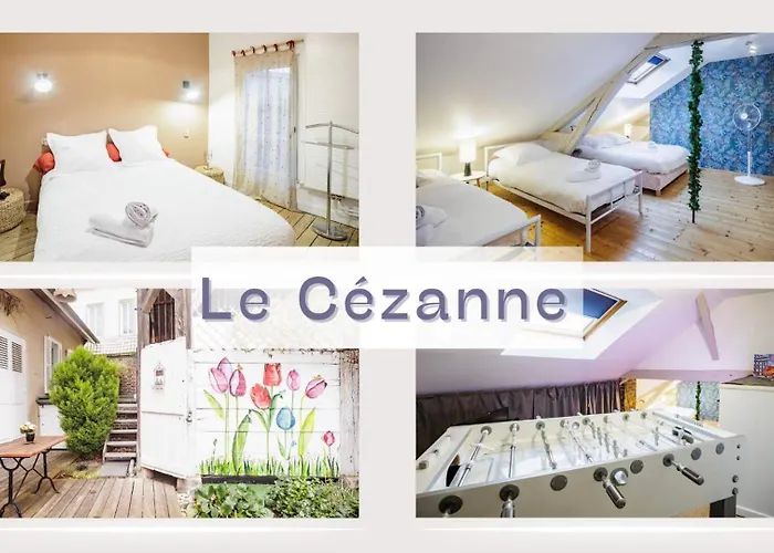 Le Cezanne - Jardin - Parking - Babyfoot - Centre-Ville